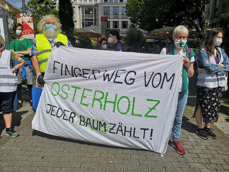Reden von Marjolein Schlüter auf der Demo „Osterholz bleibt! – Jetzt erst recht!“ am 12.06.